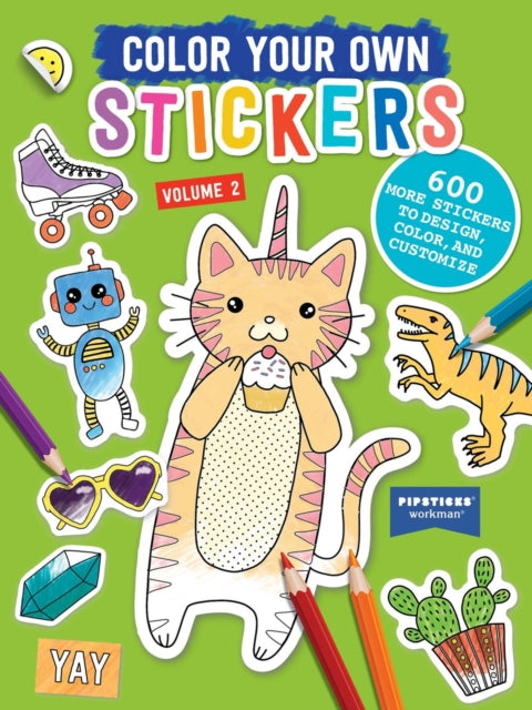 Color Your Own Stickers Volume 2