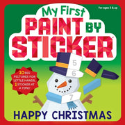 My First Paint By Sticker Happy Christma