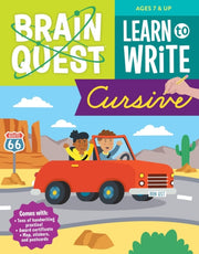 Brain Quest Learn To Write Cursive By Workman Publishing