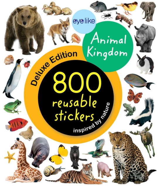 Eyelike Stickers Deluxe Animal Kingdom By Workman Publishing