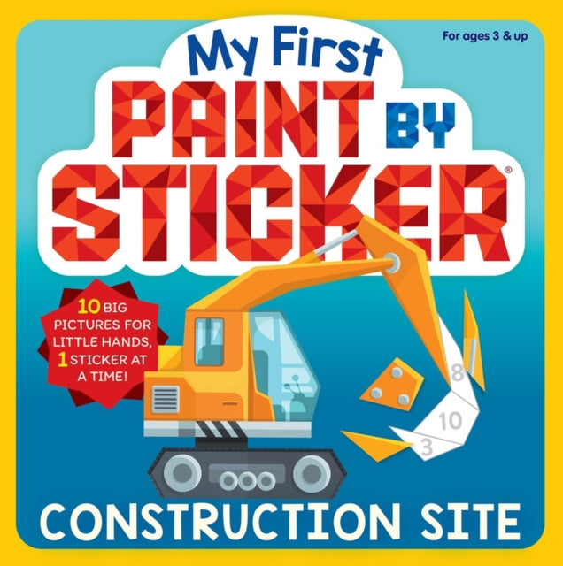 My First Paint By Sticker Construction S