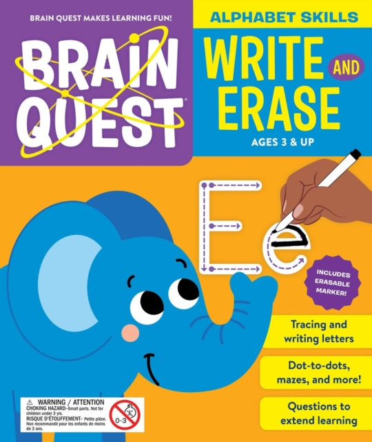 Brain Quest Write & Erase Alphabet Skill