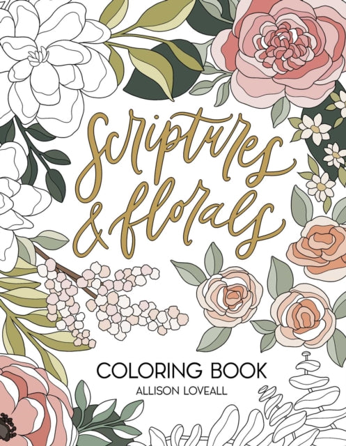 Scriptures & Florals Coloring Book