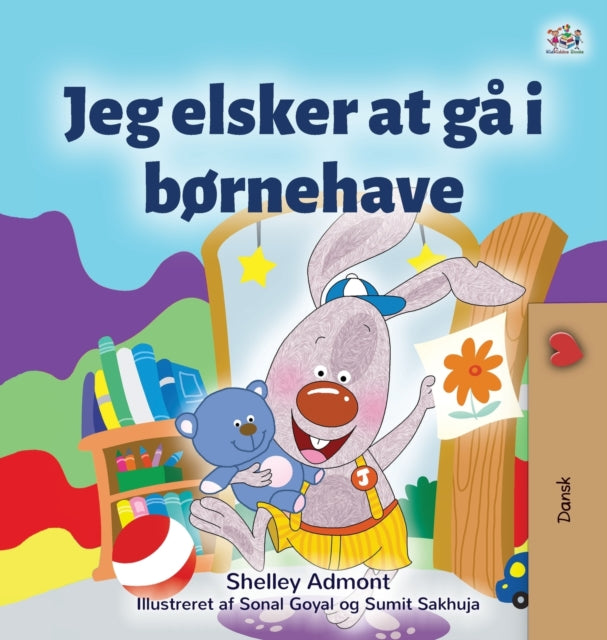 I Love To Go To Daycare (danish Book For