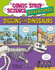 Comic Strip Science Adventures Digging