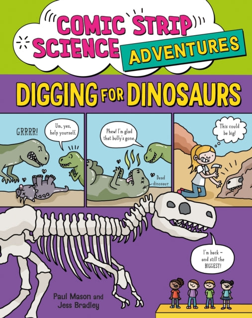 Comic Strip Science Adventures Digging