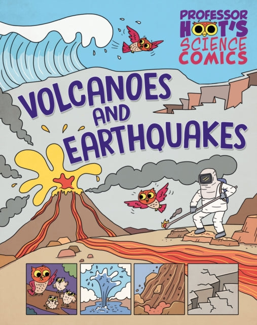 Professor Hoots Science Comics Volcan