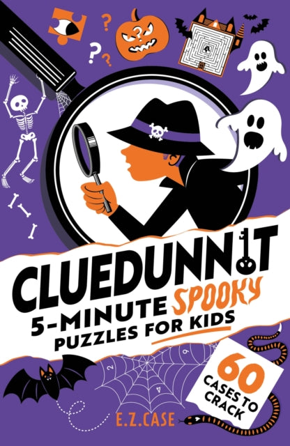 Cluedunnit 5 Minute Spooky Puzzles/kids By Case, E Z