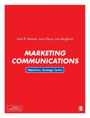 Marketing Communications By Rossiter, John R