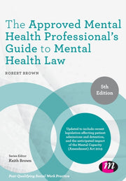 Approved Mental Health Professionals Gui By Brown, Robert A