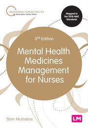 Mental Health Medicines Management For N By Mutsatsa, Stanley
