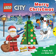 Lego Merry Christmas Push Pull Slide Bk