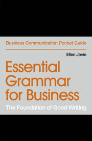 Essential Grammar For Business