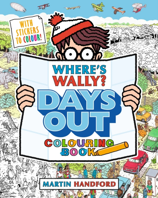 Wheres Wally Days Out Colouring Book