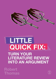 Turn Your Literature Review Into An Argu