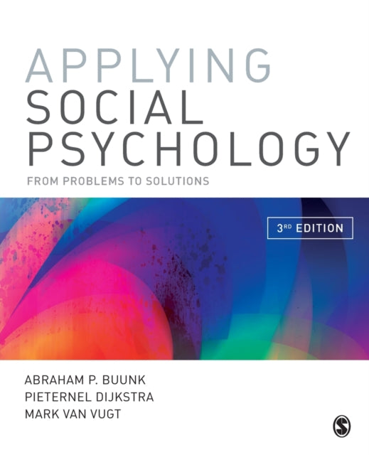 Applying Social Psychology By Buunk, Abraham P