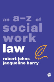 Az Of Social Work Law By Johns, Robert
