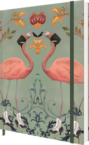 Sandrine Chambery Flamingos A5 Notebook