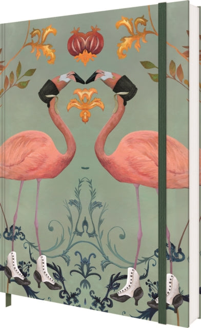 Sandrine Chambery Flamingos A5 Notebook