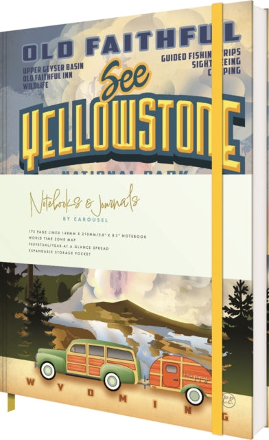 See America Yellowstone A5 Notebook