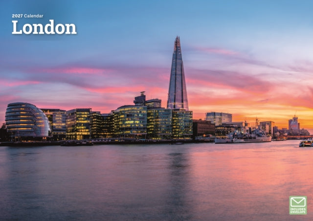 London A4 Calendar 2027