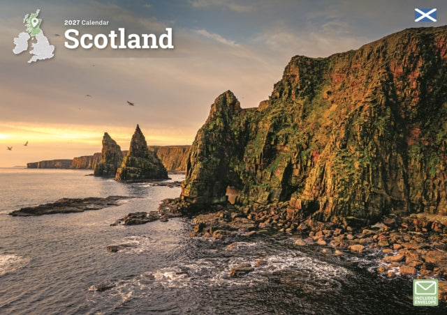 Scotland A4 Calendar 2027