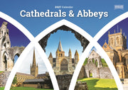 Cathedrals & Abbeys A5 Calendar 2027
