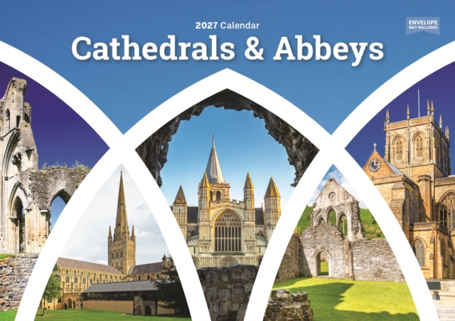 Cathedrals & Abbeys A5 Calendar 2027