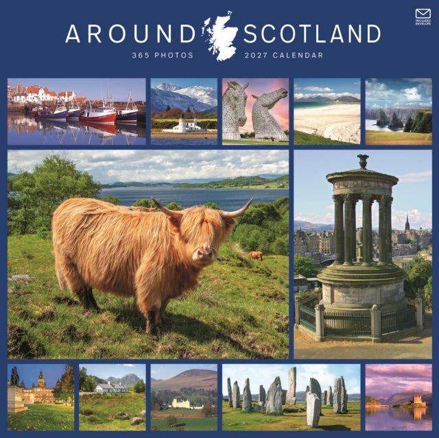 Around Scotland Square Wall Cal 2027