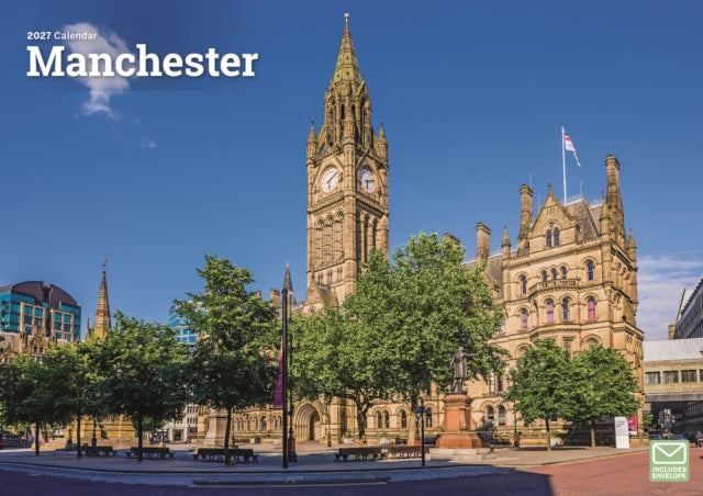 Manchester A4 Calendar 2027