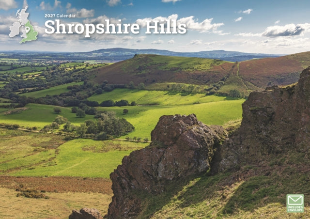 Shropshire Hills A4 Calendar 2027