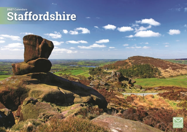 Staffordshire A4 Calendar 2027