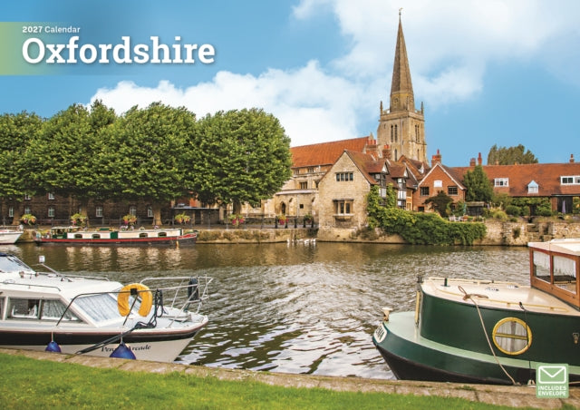 Oxfordshire A4 Calendar 2027