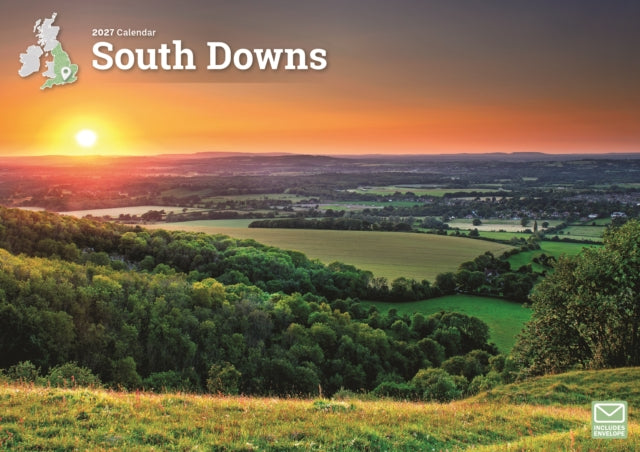 South Downs A4 Calendar 2027