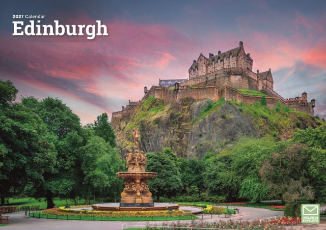 Edinburgh A4 Calendar 2027