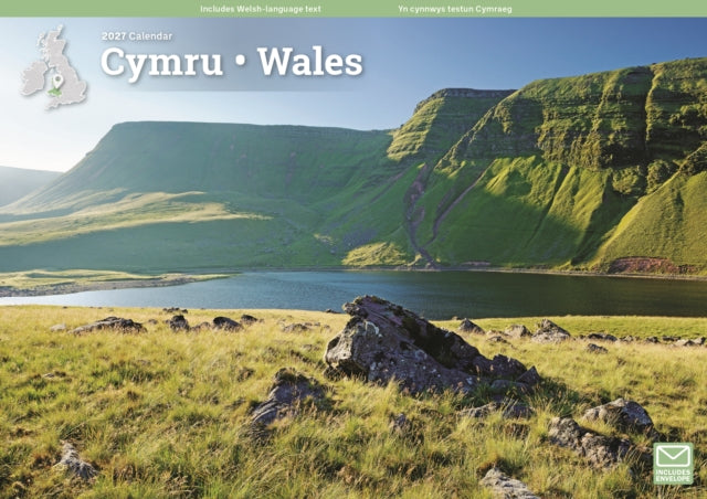 Wales A4 Calendar 2027