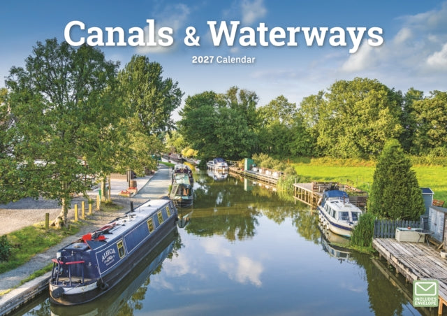 Canals & Waterways A4 Calendar 2027