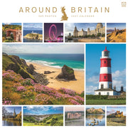 Around Britain Square Wall Calendar 2027
