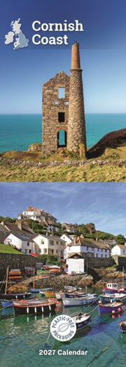 Cornish Coast Slim Calendar 2027