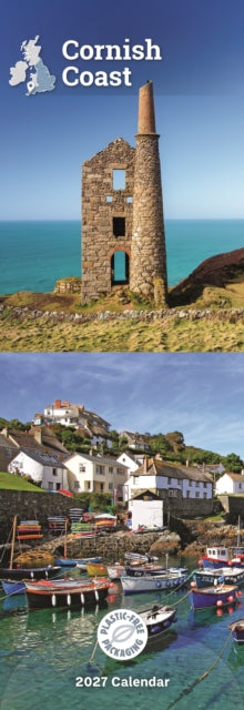Cornish Coast Slim Calendar 2027