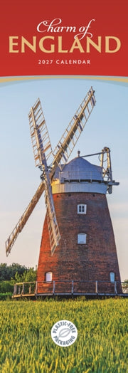 Charm Of England Slim Calendar 2027