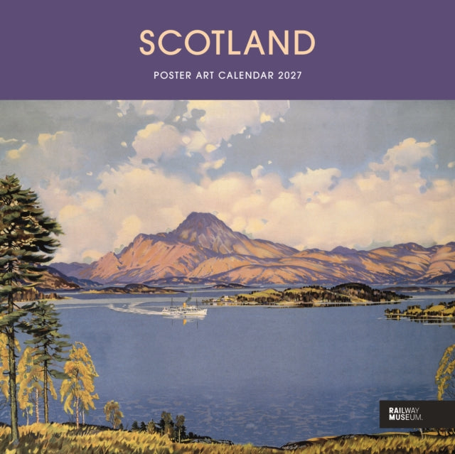 Scotlnd Post Art Nat Rail Mus W Cal 2027