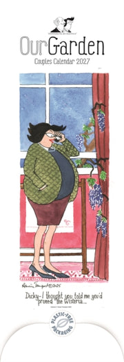 Tottering Garden Couples Slim Cal 2027