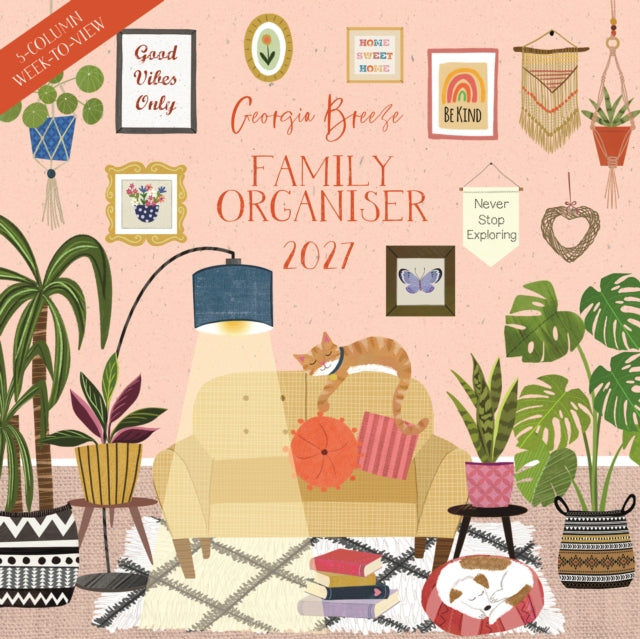 Georgia Breeze Planner Wall Cal 2027