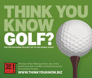 Think You Know Golf Box Calendar 2027