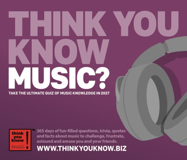 Think You Know Music Box Calendar 2027