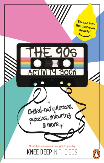 90s Activity Book For Adults