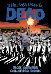 Walking Dead Rick Grimes Adult Colouring