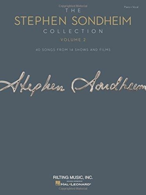 Stephen Sondheim Collection Volume 2