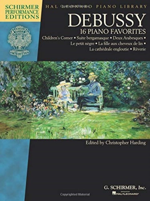 Debussy 16 Piano Favorites Schirmer Perf By Debussy 16 Piano Favorites Schirmer Perf
